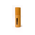 Wholesale custom bamboo roll on glass bottle 5ml 10ml  roller bottle with stainless roller